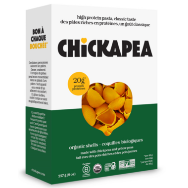 Chickapea Pasta, Organic Chickpea SHELLS
