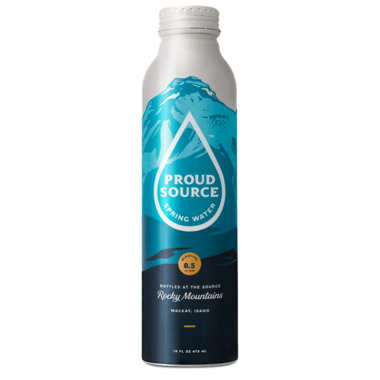 Proud Source Water 8.1PH Rocky Mountain Alkaline Spring Water