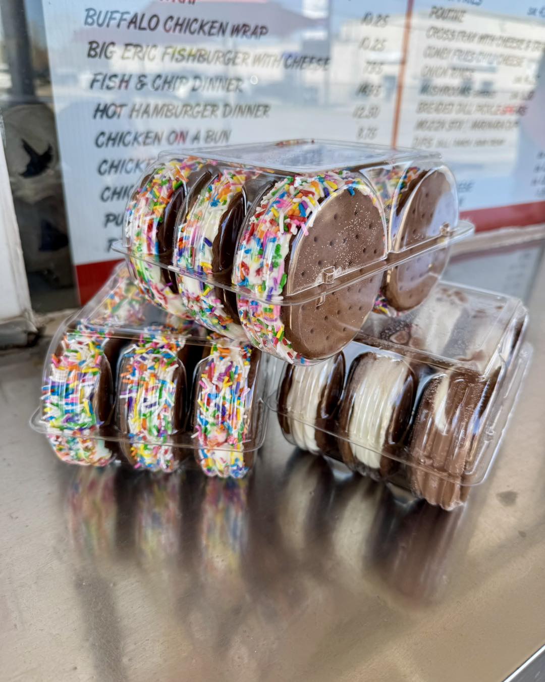 Erie Drive-In Ice Cream Sandwhich 6pk