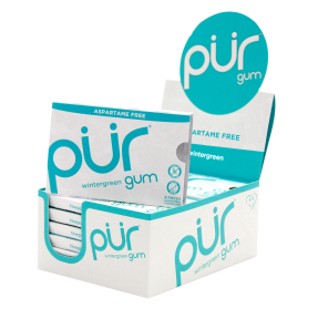 PUR gum, Wintergreen, SM pack