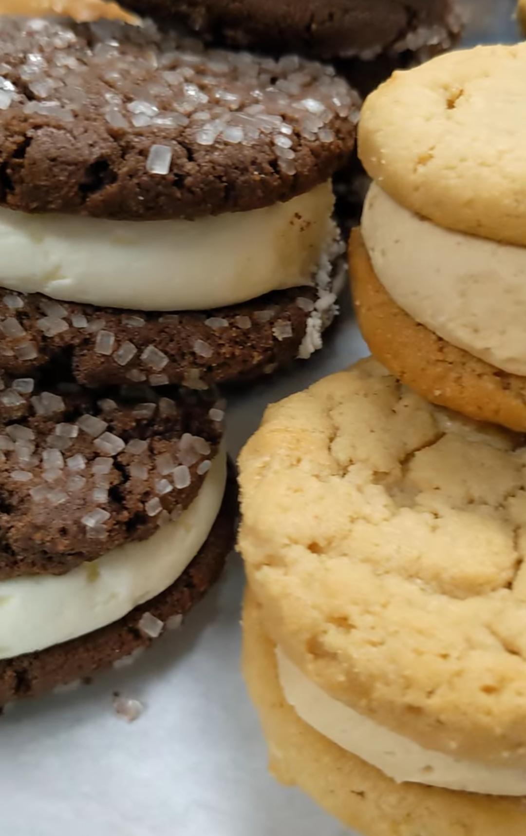 Sandwich Cookie, Peanut Butter (GLUTEN FREE), Helm Baked