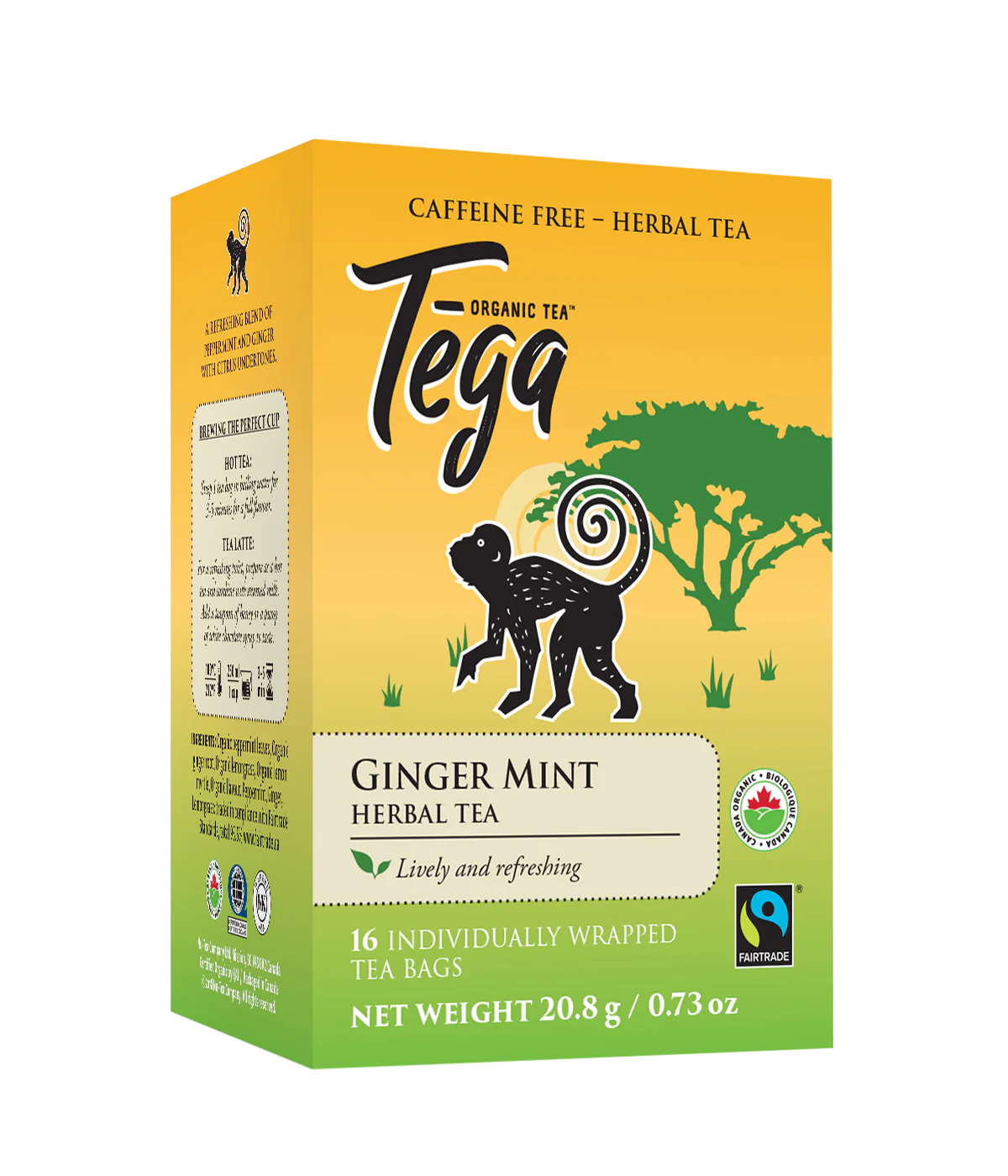Tega Ginger-Mint Herbal Tea
