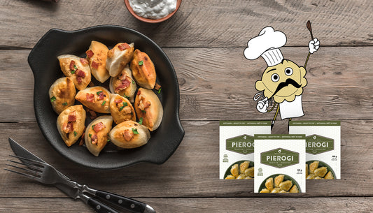 Littlefoot Foods Pierogi, Buffalo Cauliflower (vegan)