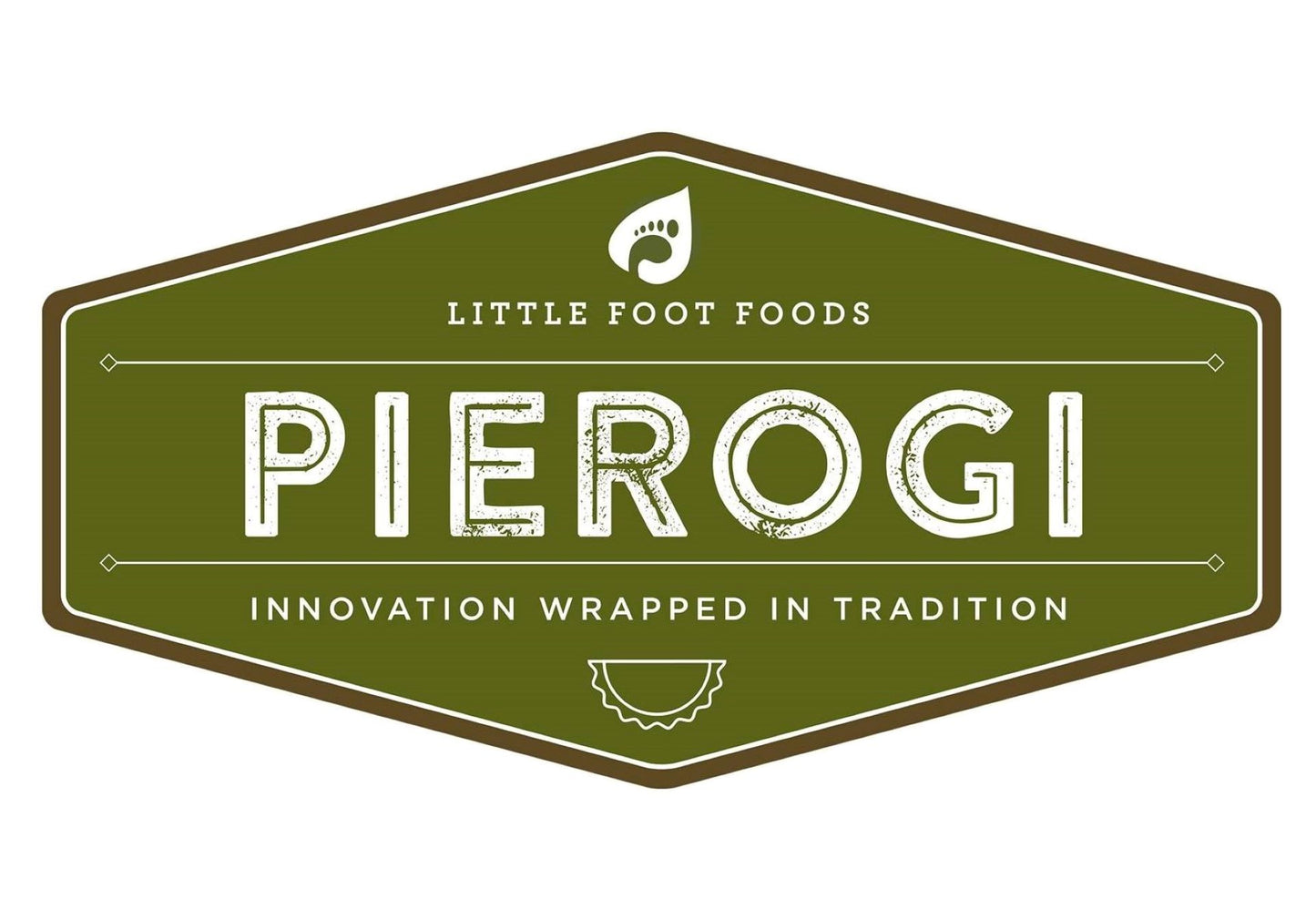 Littlefoot Foods Pierogi, Buffalo Cauliflower (vegan)