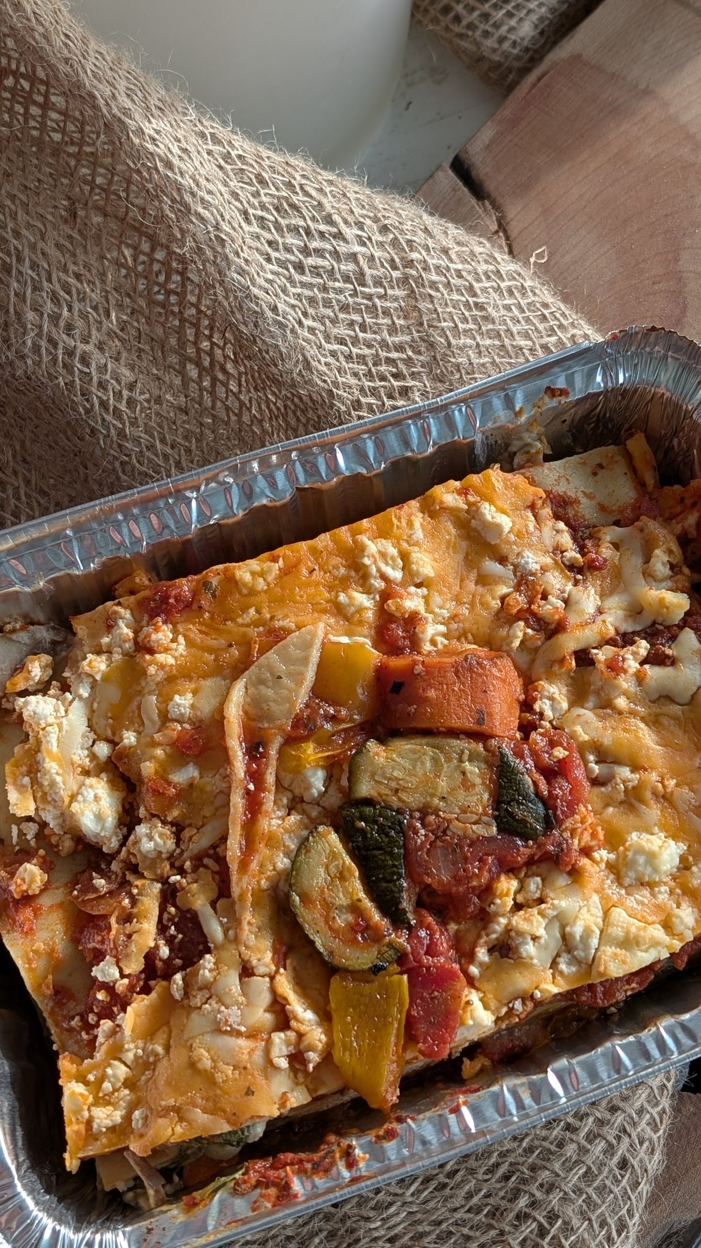 Lasagna SMALL (Mediterranean Chicken)