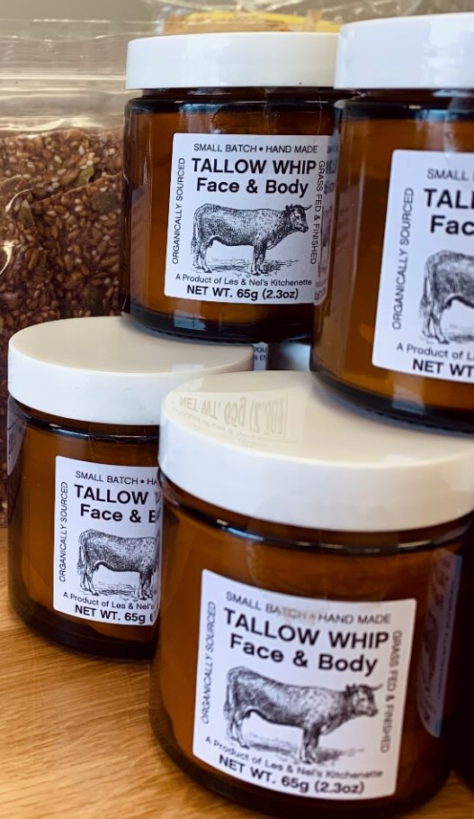 Local Grassfed Tallow Whip, Face & Body