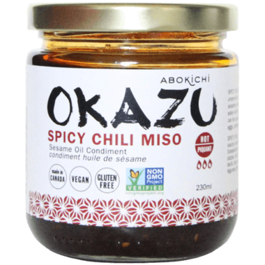 Abokichi Foods,  Sesame Miso Sauce, Spicy Chili