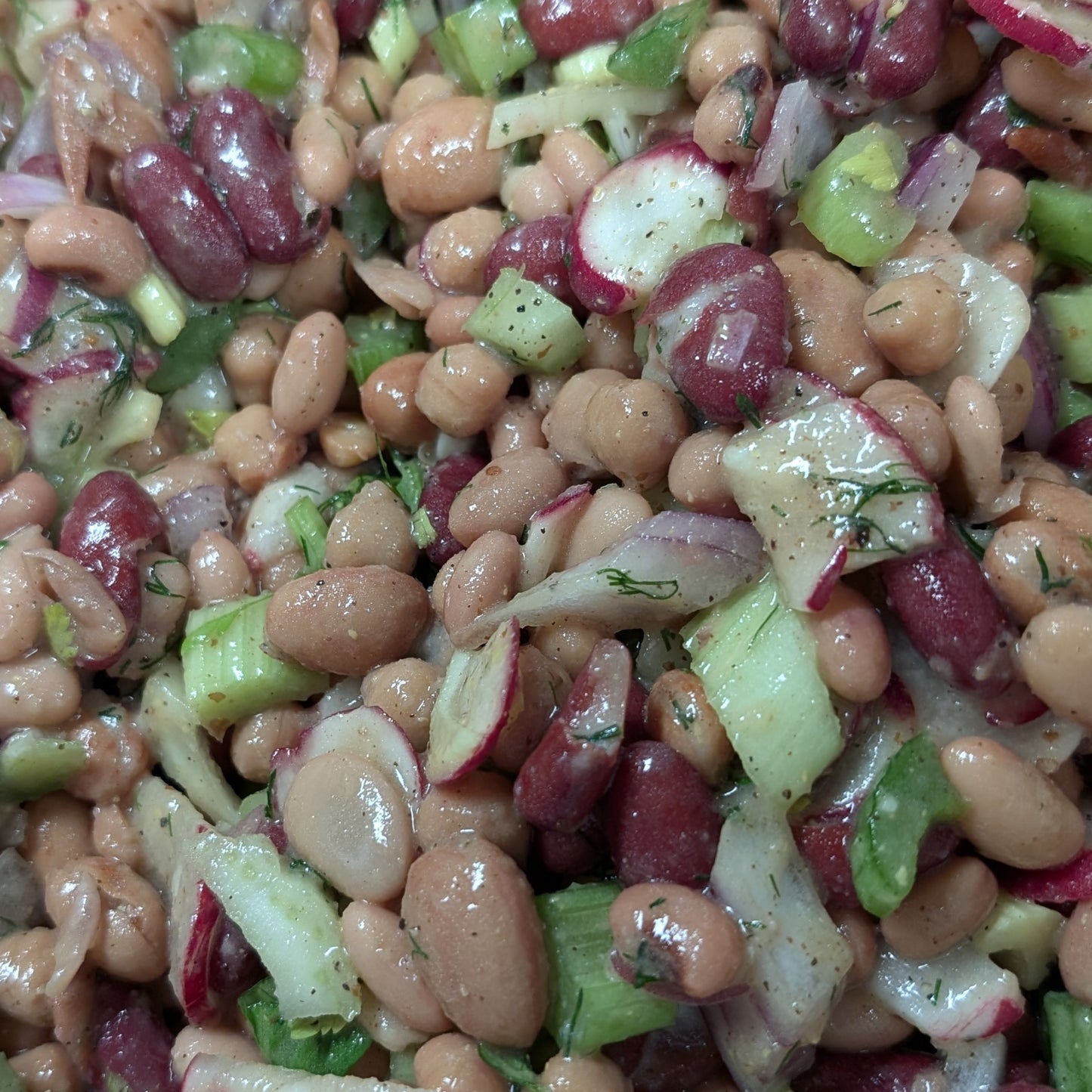 6 Bean Salad, seasonal salad SMALL