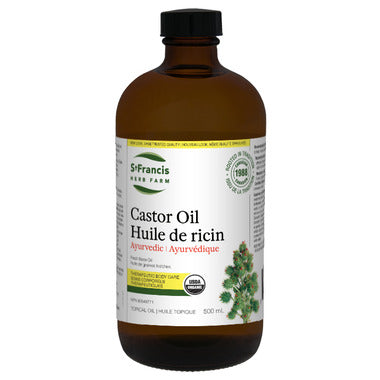 St. Francis Herb Farm Castor Oil, 500ml