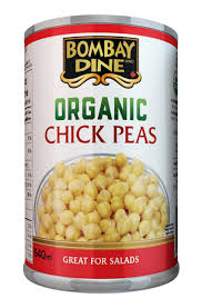 Bombay Dine Organics Canned Chickpeas 540ml