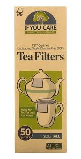 Tea Bags, 50ct FSC Certified Unbleached