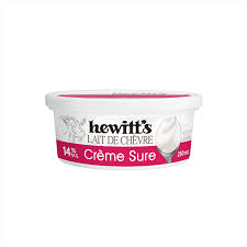 Hewitt's Dairy GOAT Sour Cream, 250ml