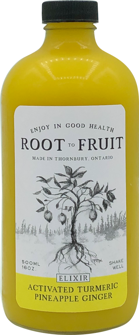 Root to Fruit, Activated Turmeric Ginger & Pineapple