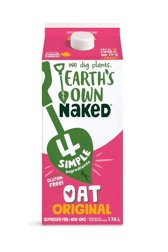 Earth's Own Oat Milk, Naked LARGE