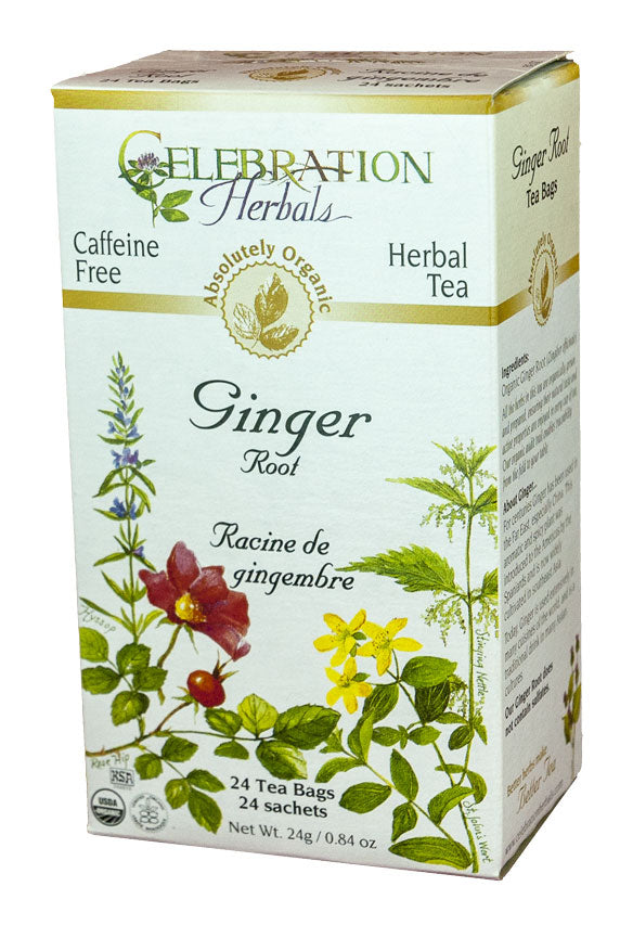 Ginger Root Tea, 24 bags