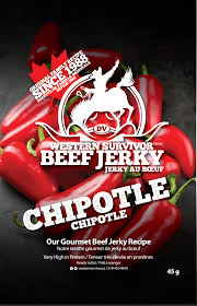 Western Survivor Beef Jerky, Chipotle