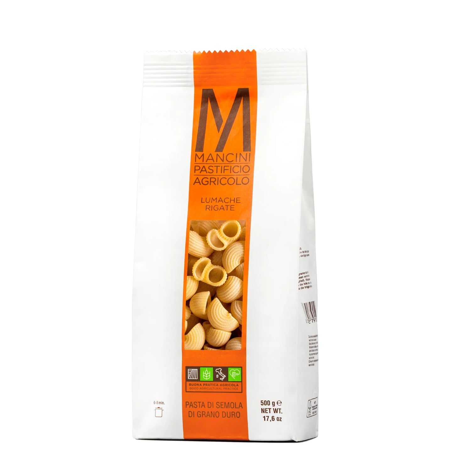 Pasta Mancini, Limache Rigate 500 Gram