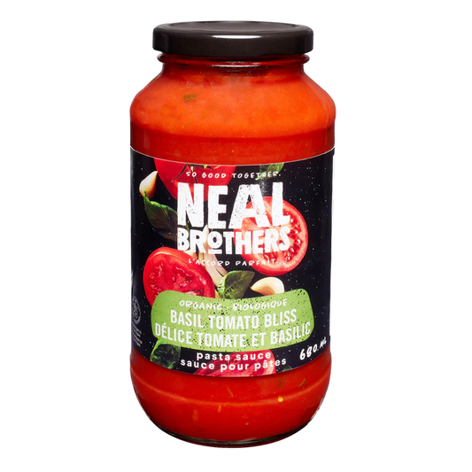 Neal Brothers Organic BASIL TOMATO BLISS Pasta Sauce