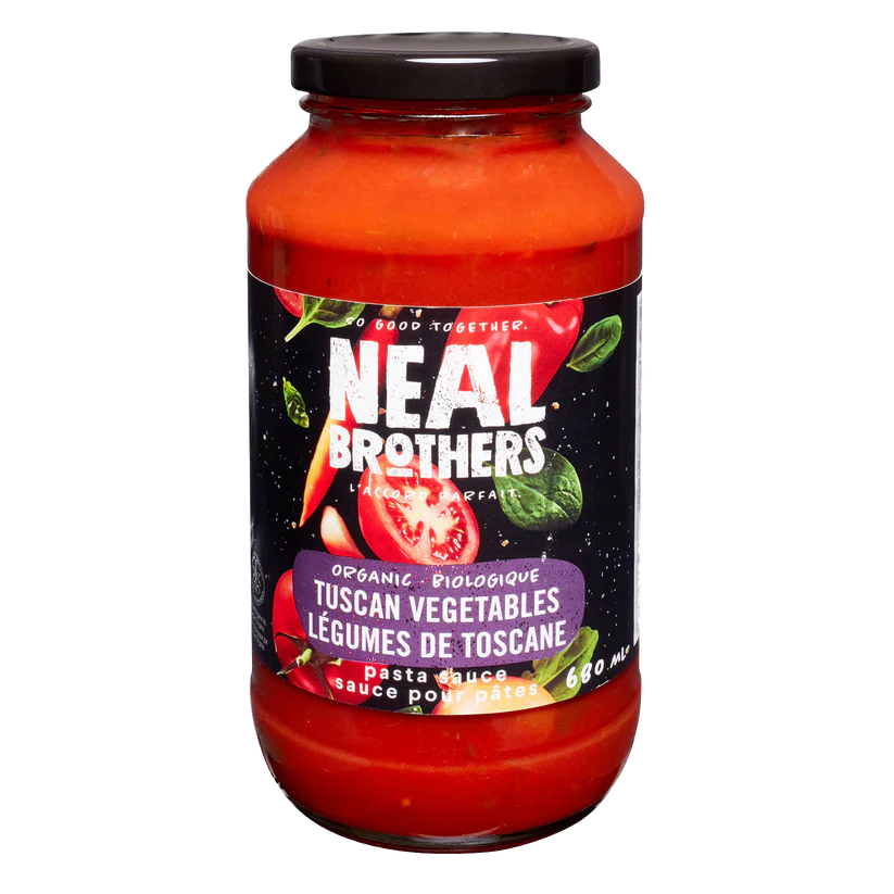 Neal Brothers Organic TUSCAN VEGETABLE Pasta Sauce