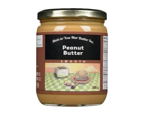 Nuts to You Peanut Butter, Smooth 500g