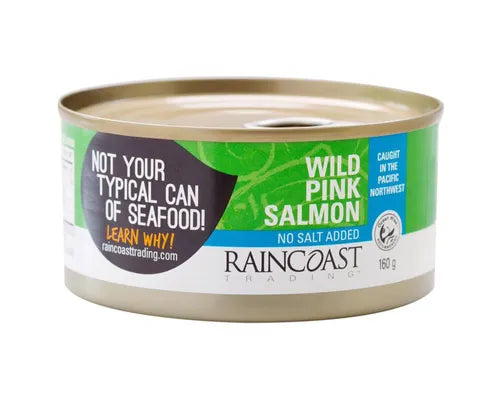Raincoast, Wild Pink Salmon, salt free