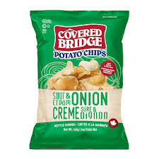 Covered Bridge, Sour Cream & Onion Chips