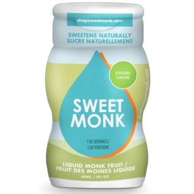SweetMonk, Liquid Monk Fruit Natural Sugar Alternative