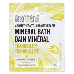 Aura Cacia, Aromatherapy Mineral Bath -TRANQIULITY