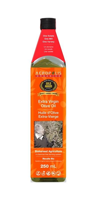 Acropolis ORGANIC Olive Oil, 250ml