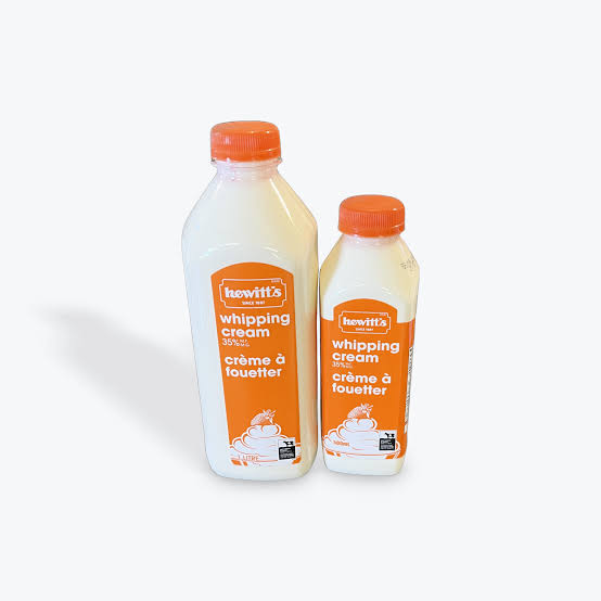 Hewitt's Dairy Organic 35% Cream 500ml