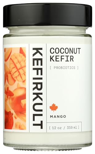 Coconut Kefir Yogurt, Mango SMALL 359ml [vegan]