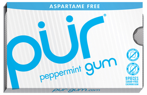 PUR gum, Peppermint SM pack