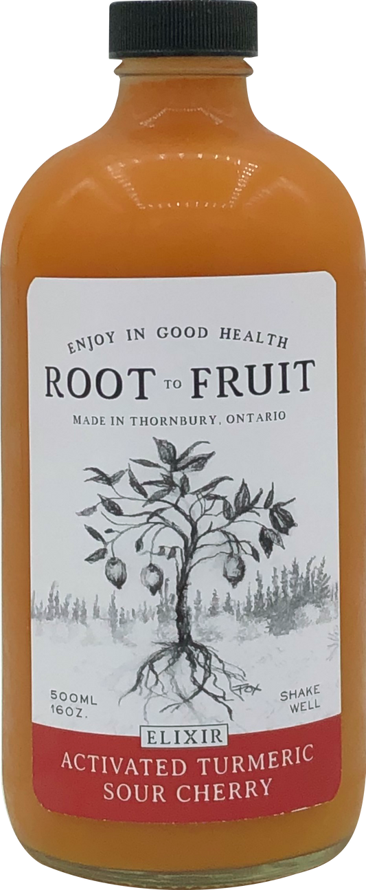 Root to Fruit, Activated Turmeric Ginger & Sour Cherry