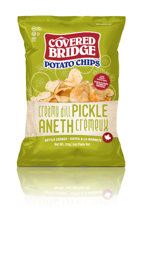 Covered Bridge, Creamy Dill Pickle Chips