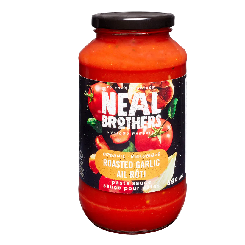 Neal Brothers Organic ROASTED GARLIC Pasta Sauce