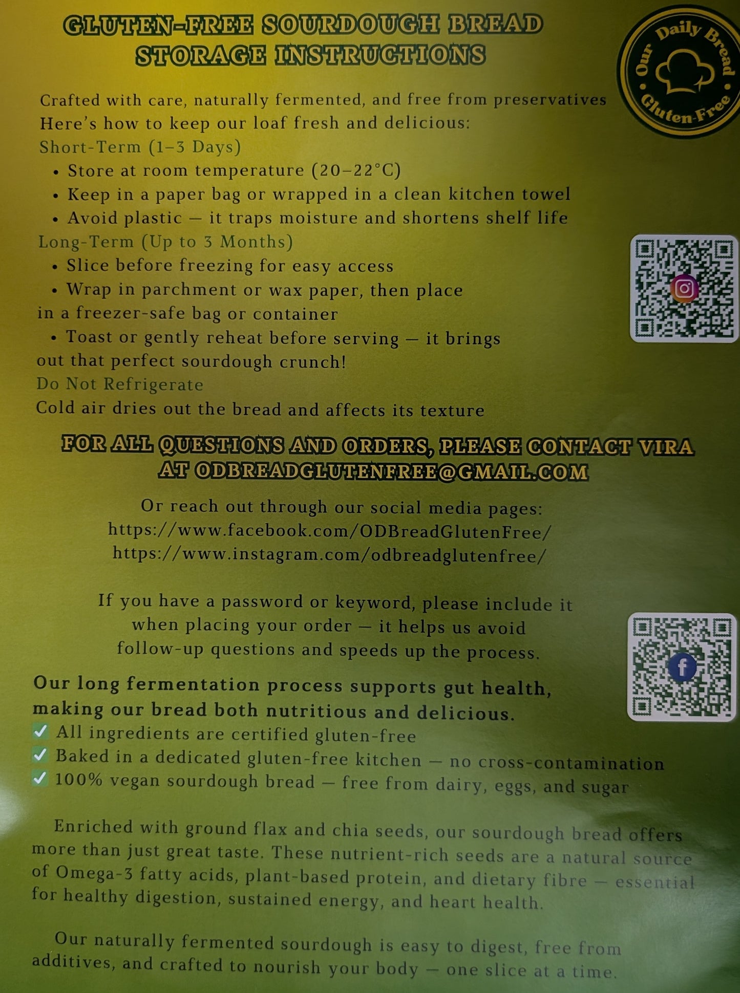 001, Multiseed Bread, SMALL