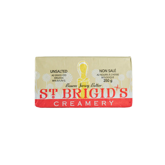 St. Brigid's GrassFed Organic Butter, unsalted