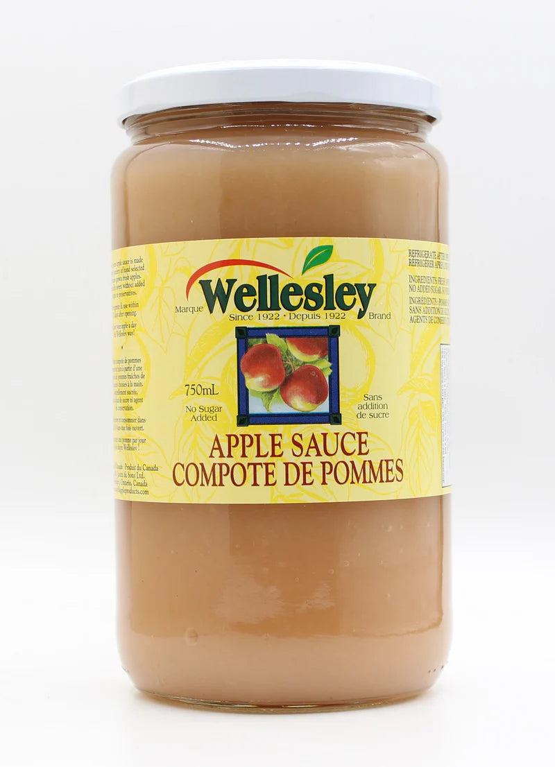 Wellesley Apple Sauce, 750mL