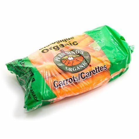 Carrots Organic 2lb bag