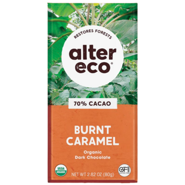 Alter Eco Chocolate, Burnt Caramel