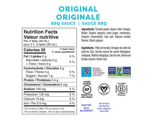 Fody Food Co. Fodmap BBQ Sauce