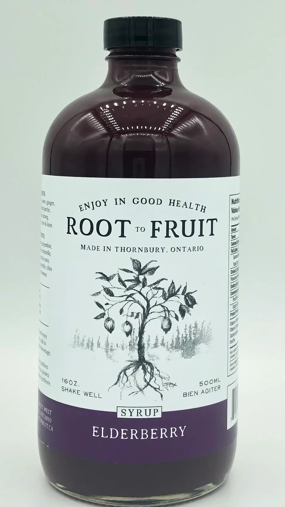 Root to Fruit, Elderberry Syrup