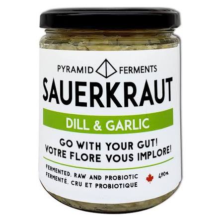 Pyramid Ferments Sauerkraut, Dill & Garlic