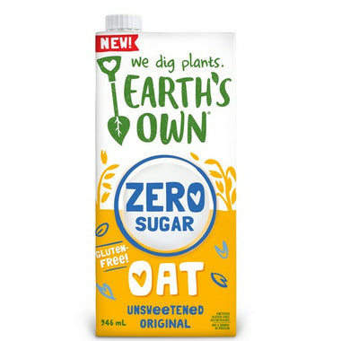 Earth's Own Oat Milk, ZERO SUGAR, SMALL