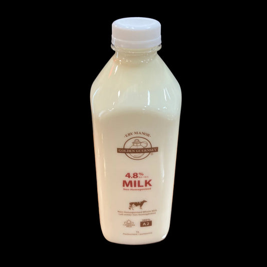 Eby Manor Dairy 4.8% Milk (Cream on Top)
