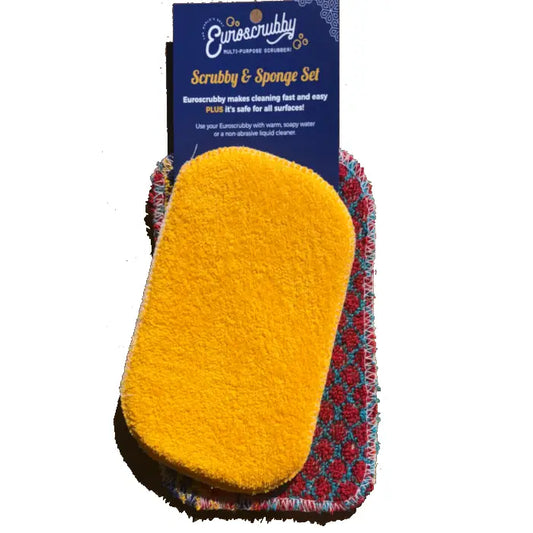 Euroscrubby 2pk (with sponge)