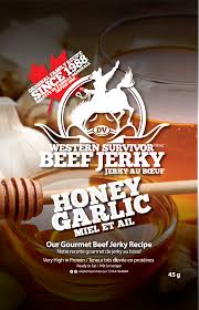 Western Survivor Beef Jerky, Honey Garlic