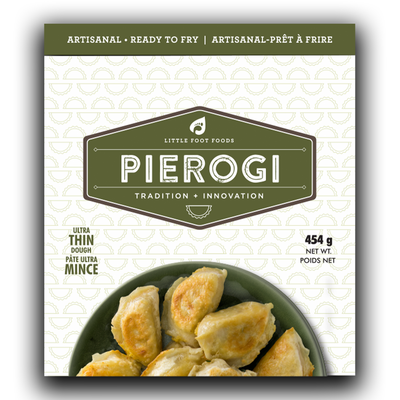 Littlefoot Foods Pierogi, Mushroom & Balsamic (vegan)
