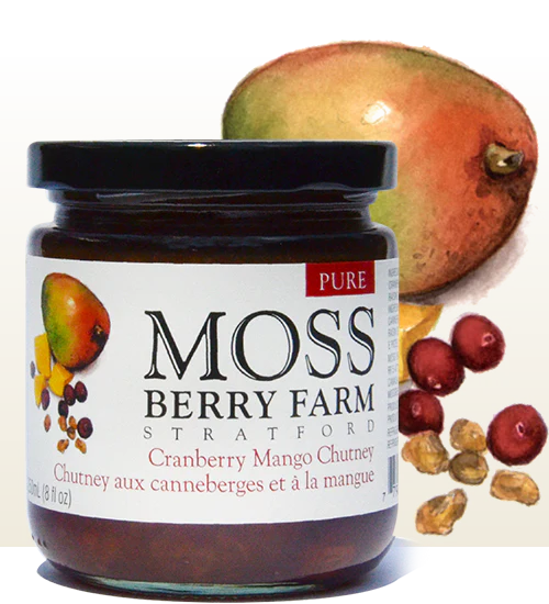 Mossberry Cranberry Mango Chutney