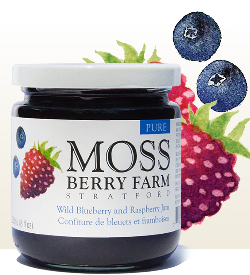 Mossberry  Blueberry-Raspberry Jam